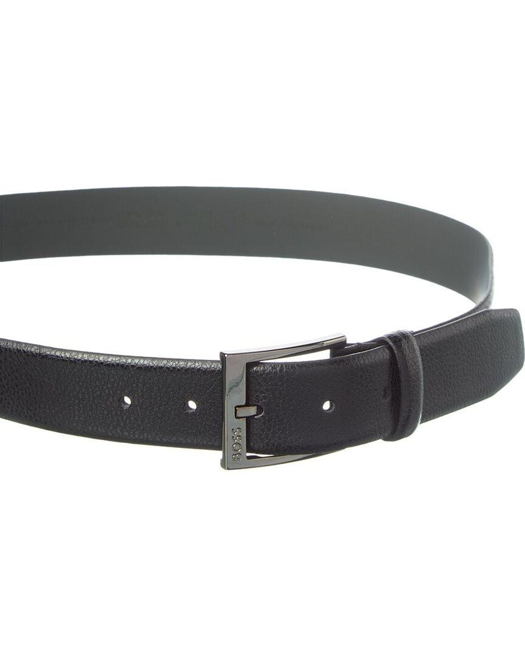 Boss Black Elloy Leather Belt for men