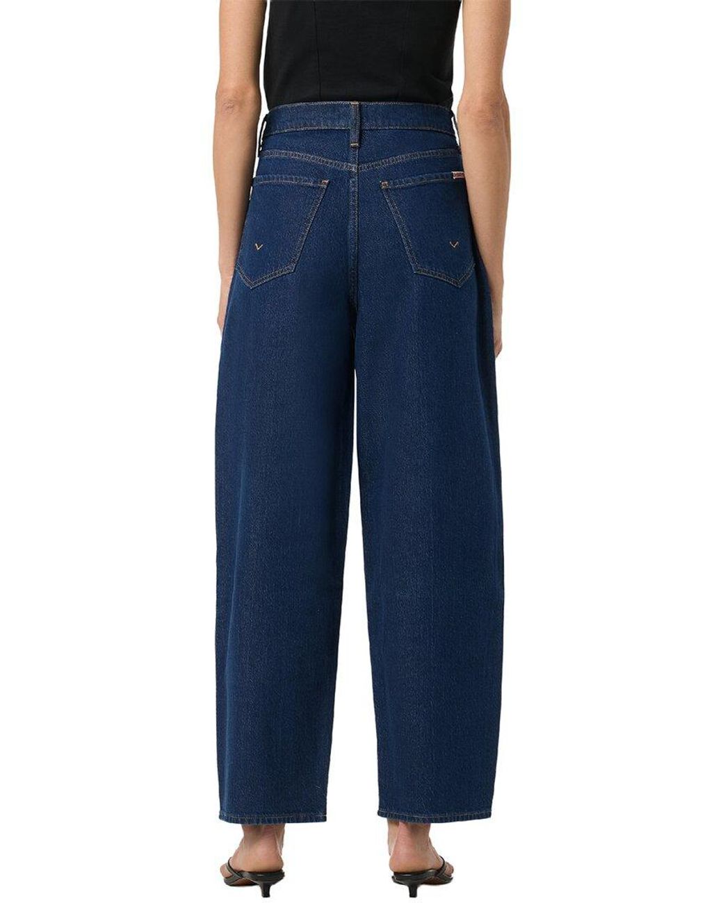 Hudson Blue Barrel Leg Jean