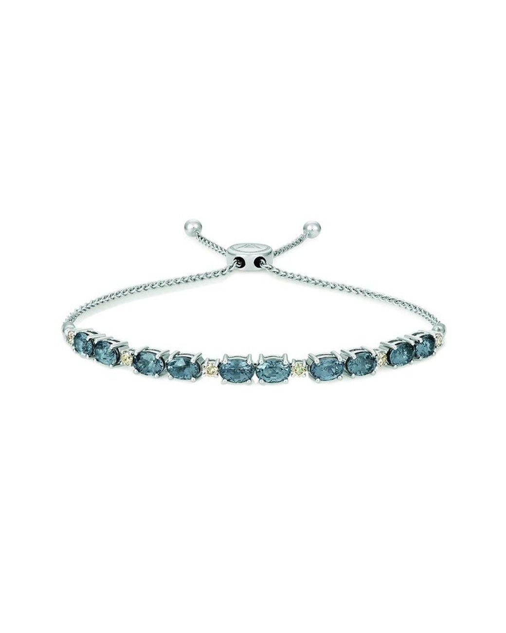 Le Vian White Le Vian Bolo 14K 0.40 Ct. Tw. Diamond & Spinel Bolo Bracelet