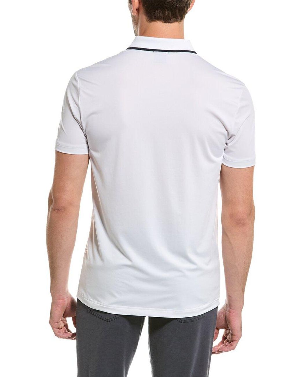 BOSS by HUGO BOSS Regular Fit Polo Shirt in White for Men | Lyst