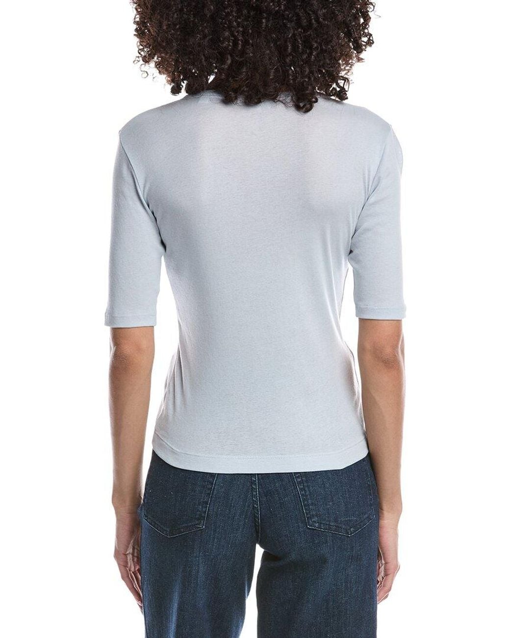 Vince Gray Elbow-Sleeve Henley