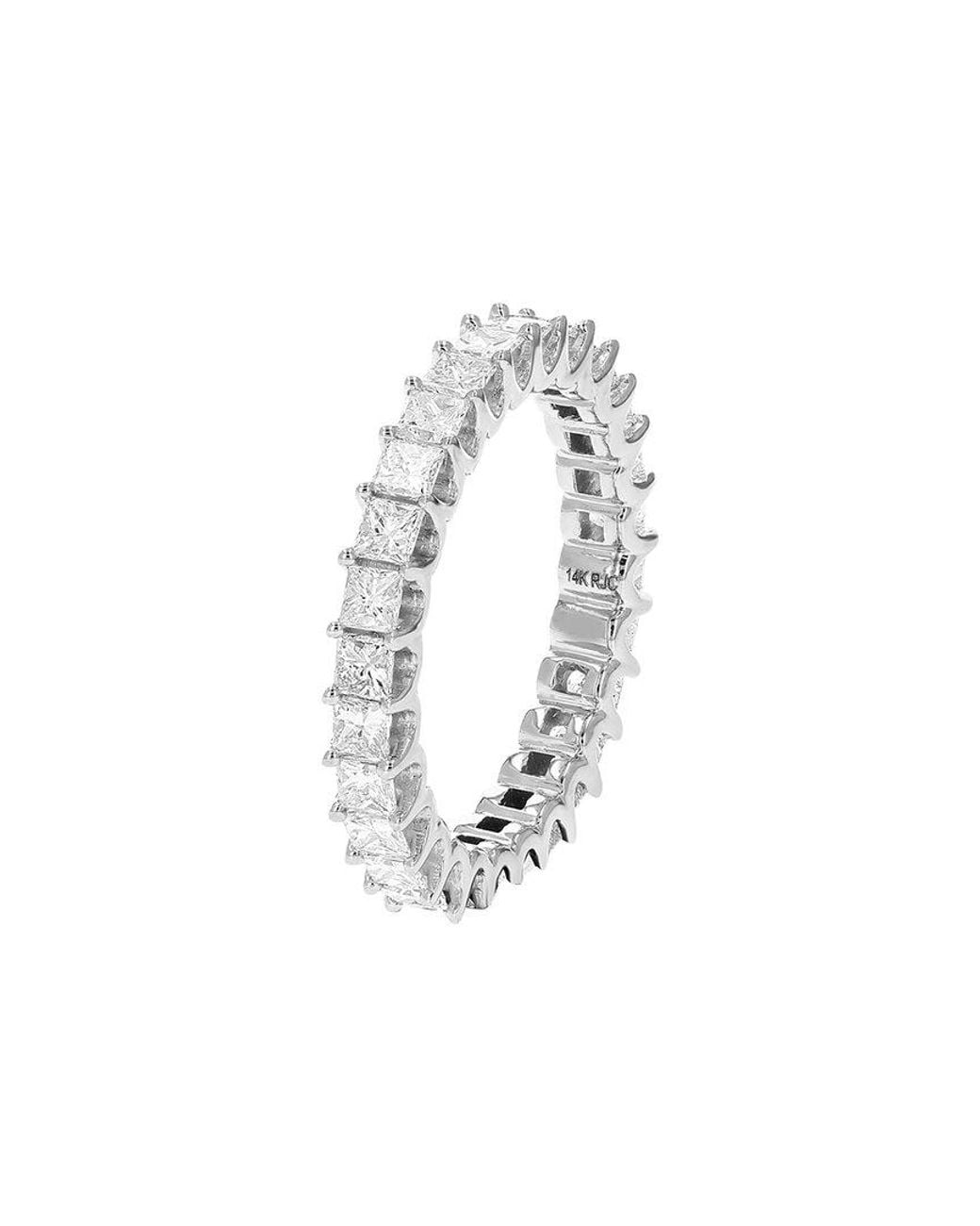 Amairah White 14K 4.00 Ct. Tw. Lab-Grown Diamond Eternity Ring
