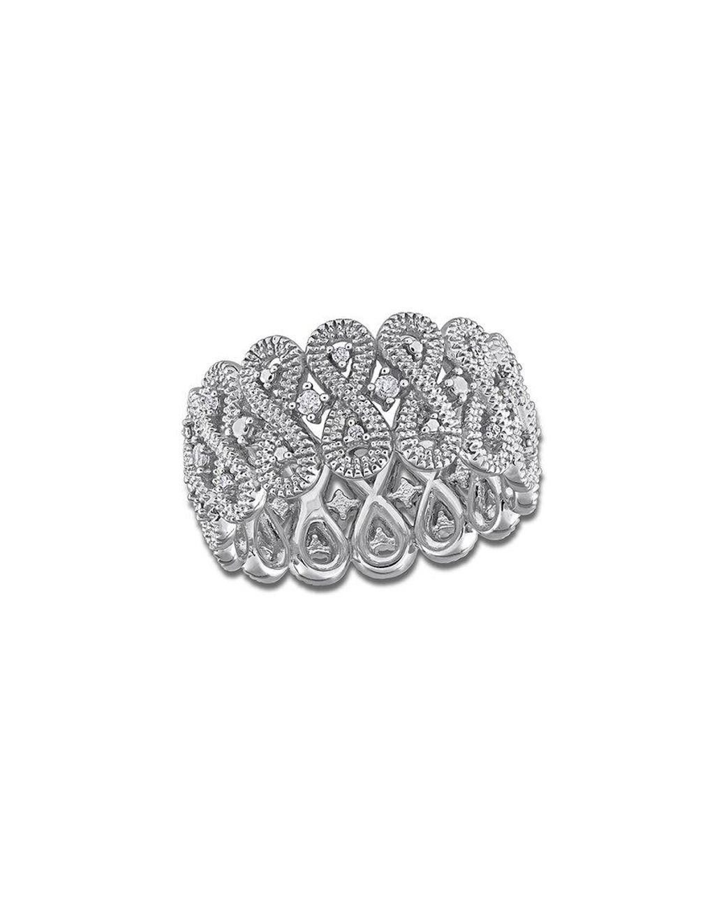 Rina Limor White 0.10 Ct. Tw. Diamond Ring