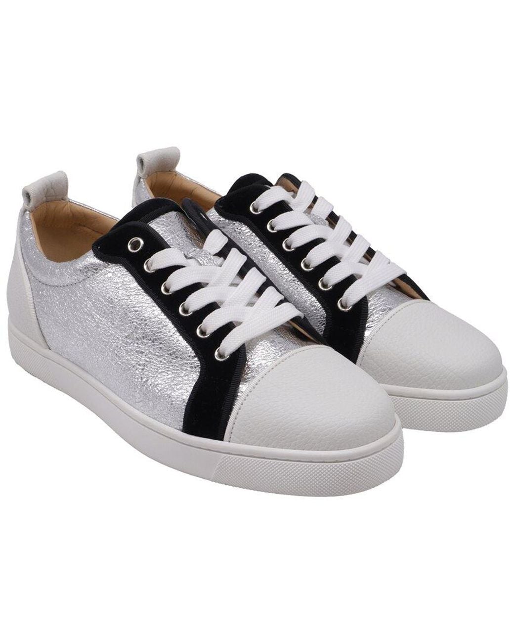 Christian Louboutin Multicolor Leather Orlato Sneaker (Authentic Pre-Loved)