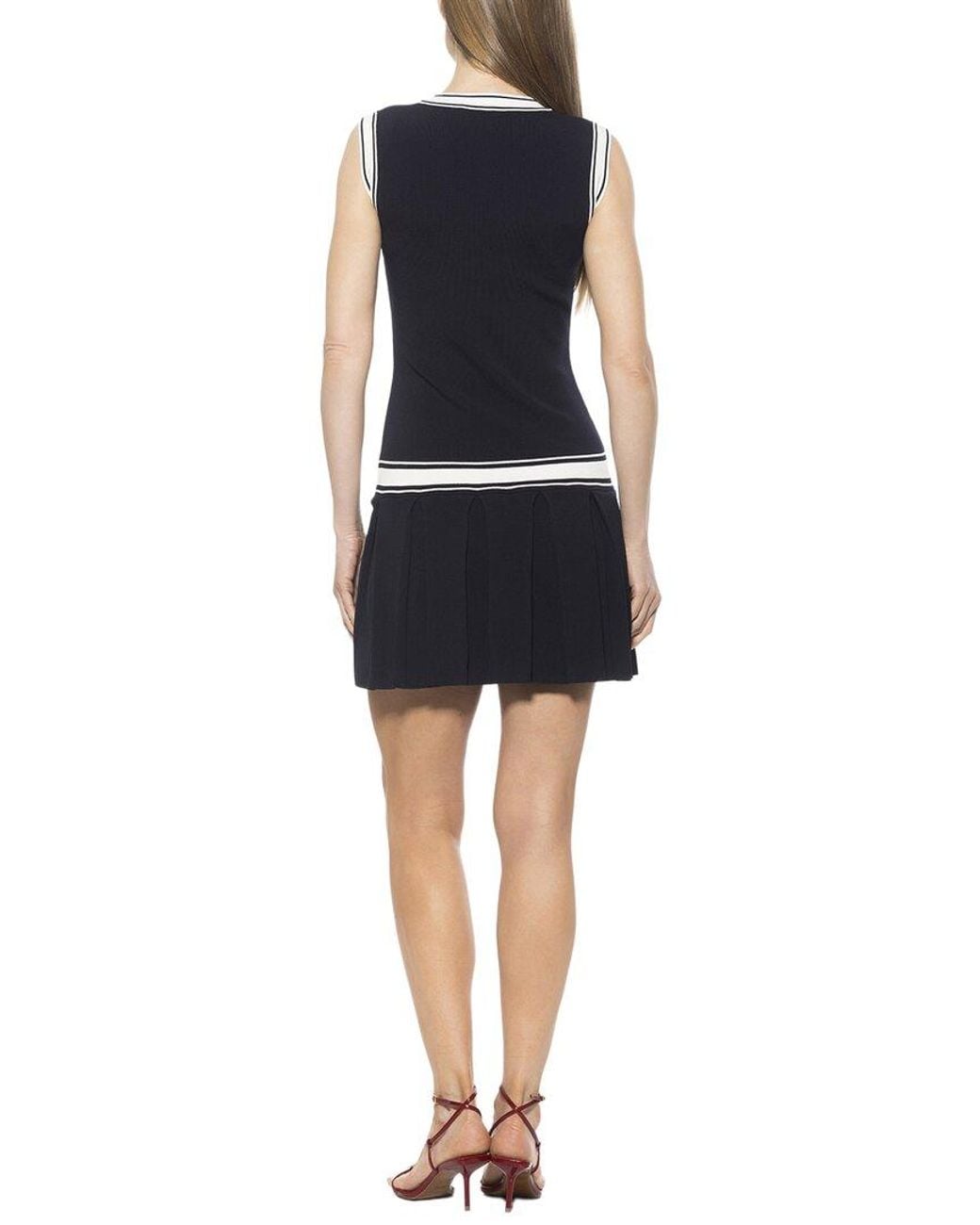 Alexia Admor Blue Venus A-Line Dress