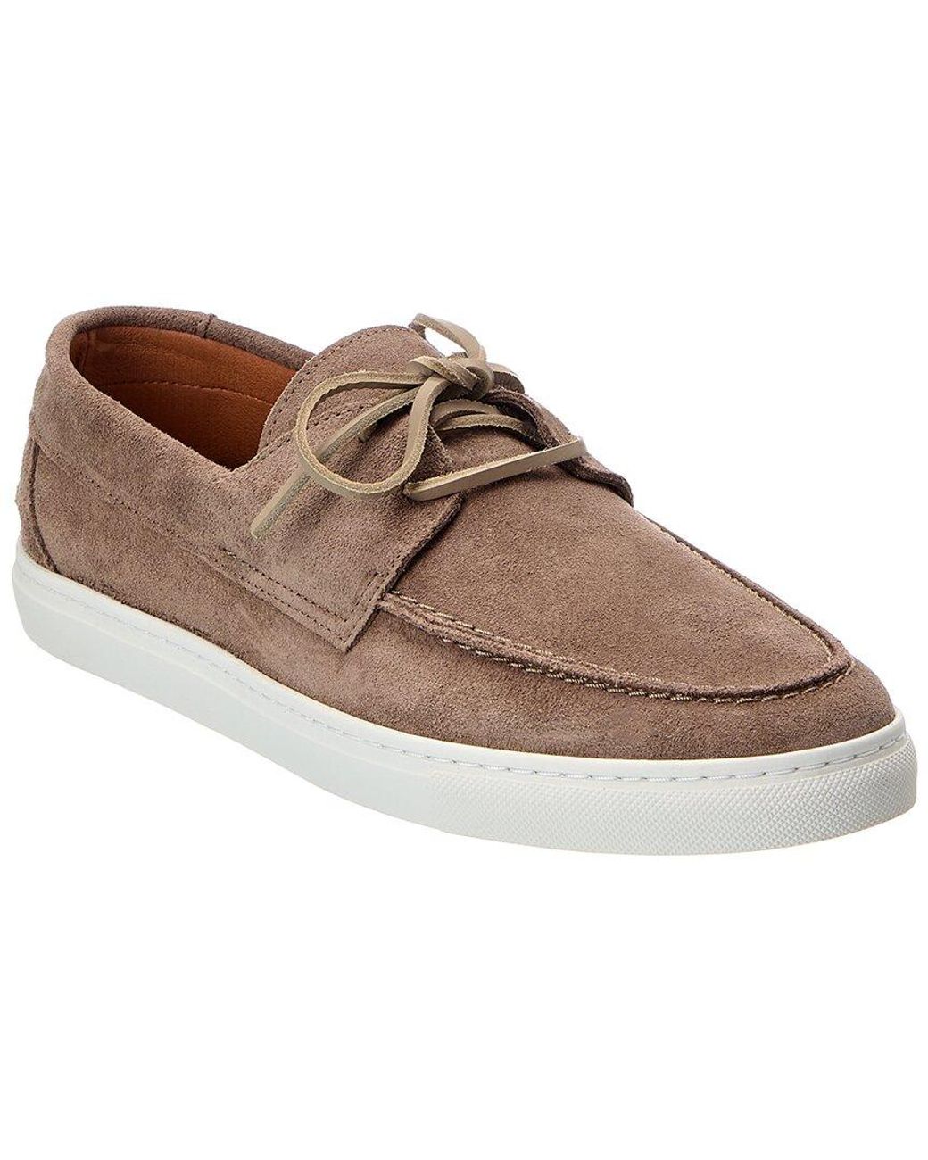 Bruno Magli Novoli Suede Sneaker in Brown for Men | Lyst UK display picture 1