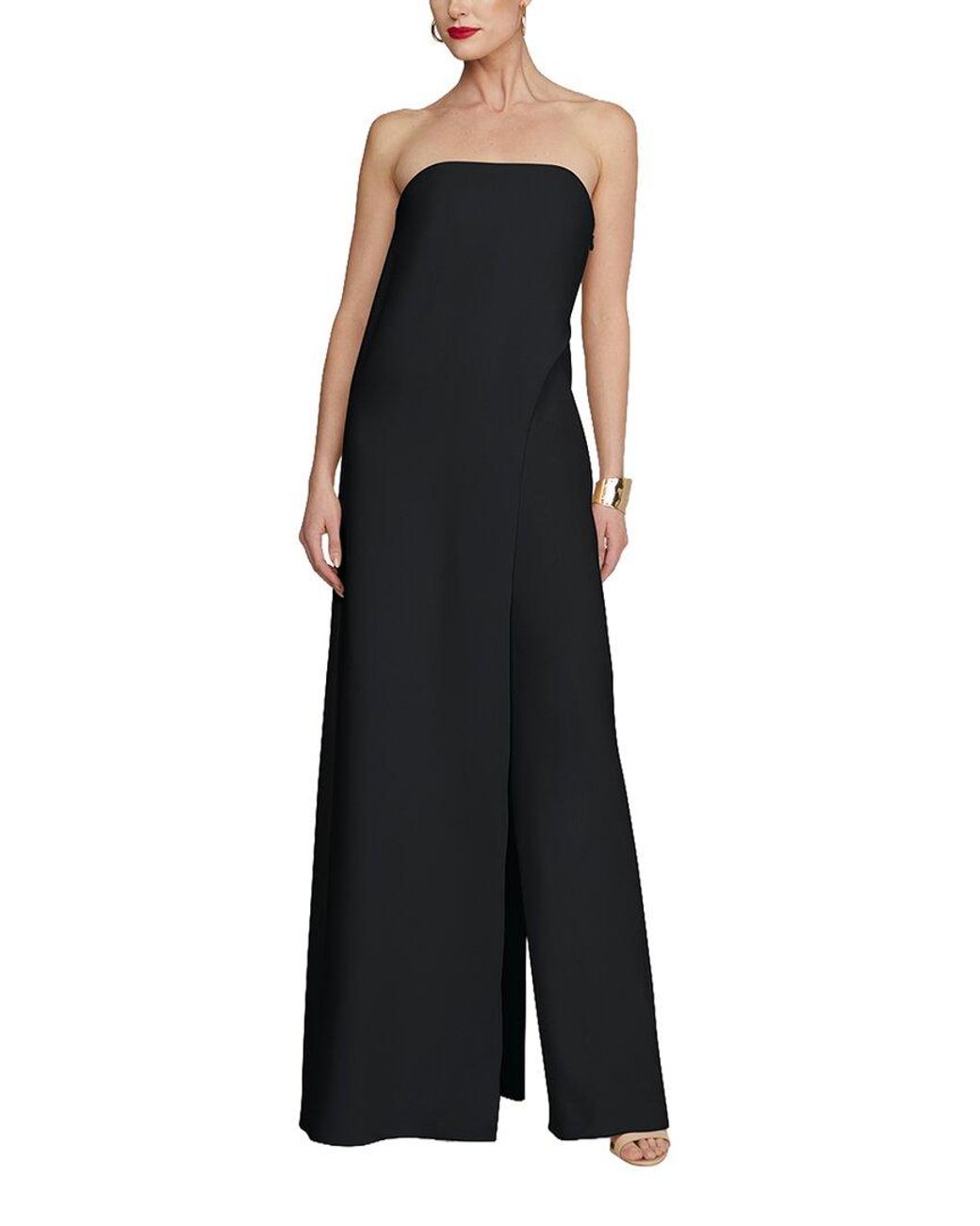 Halston Heritage Black Jacqueline Jumpsuit