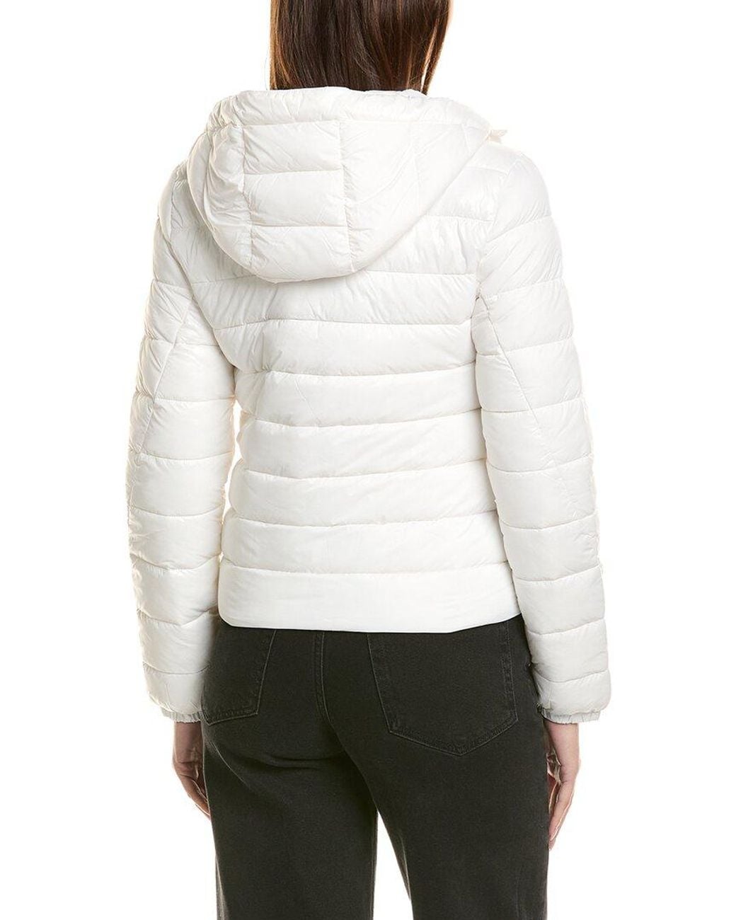 Pajar White Kateri Lightweight Boxy Puffer Jacket