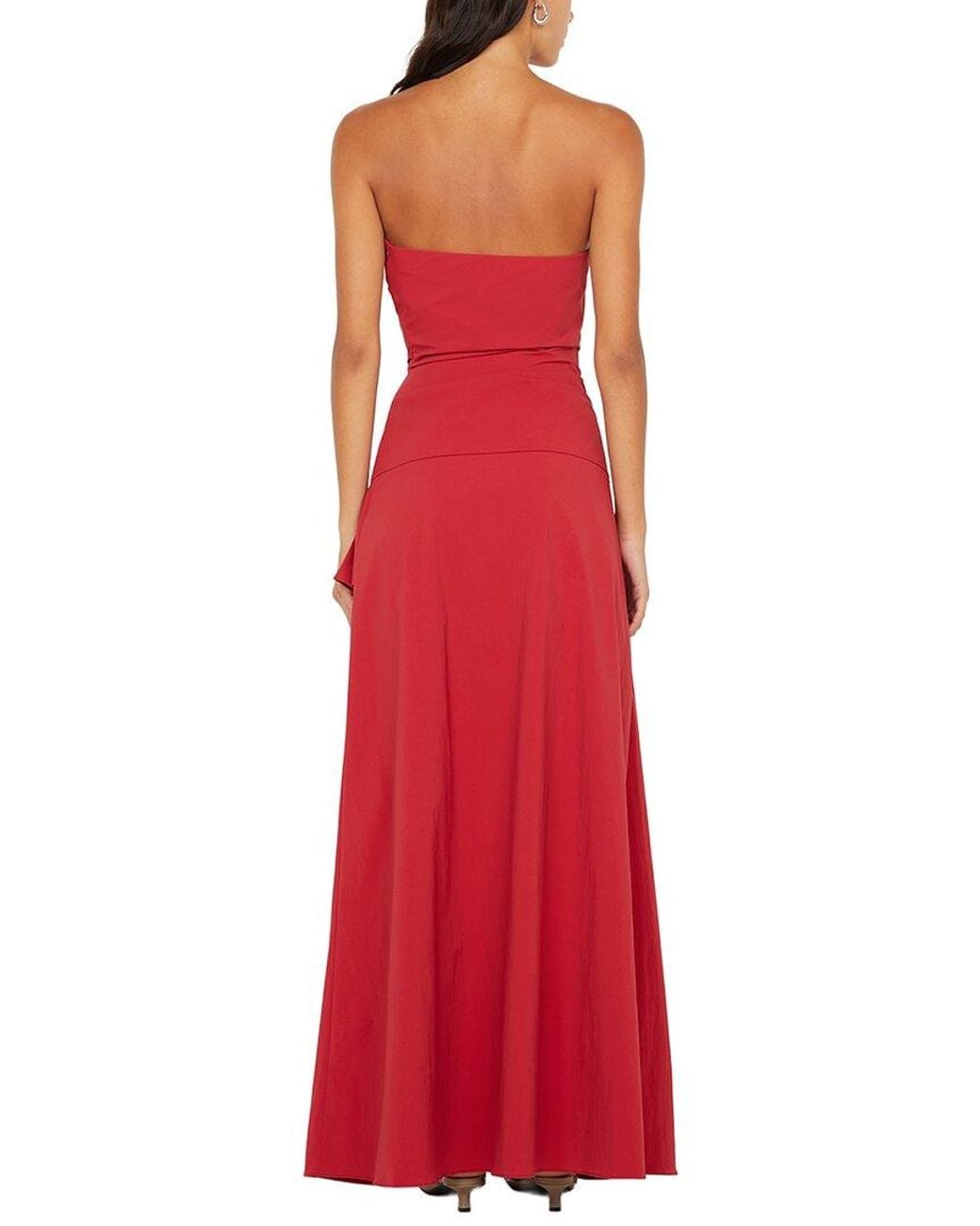 Bec & Bridge Red Dante Maxi Dress