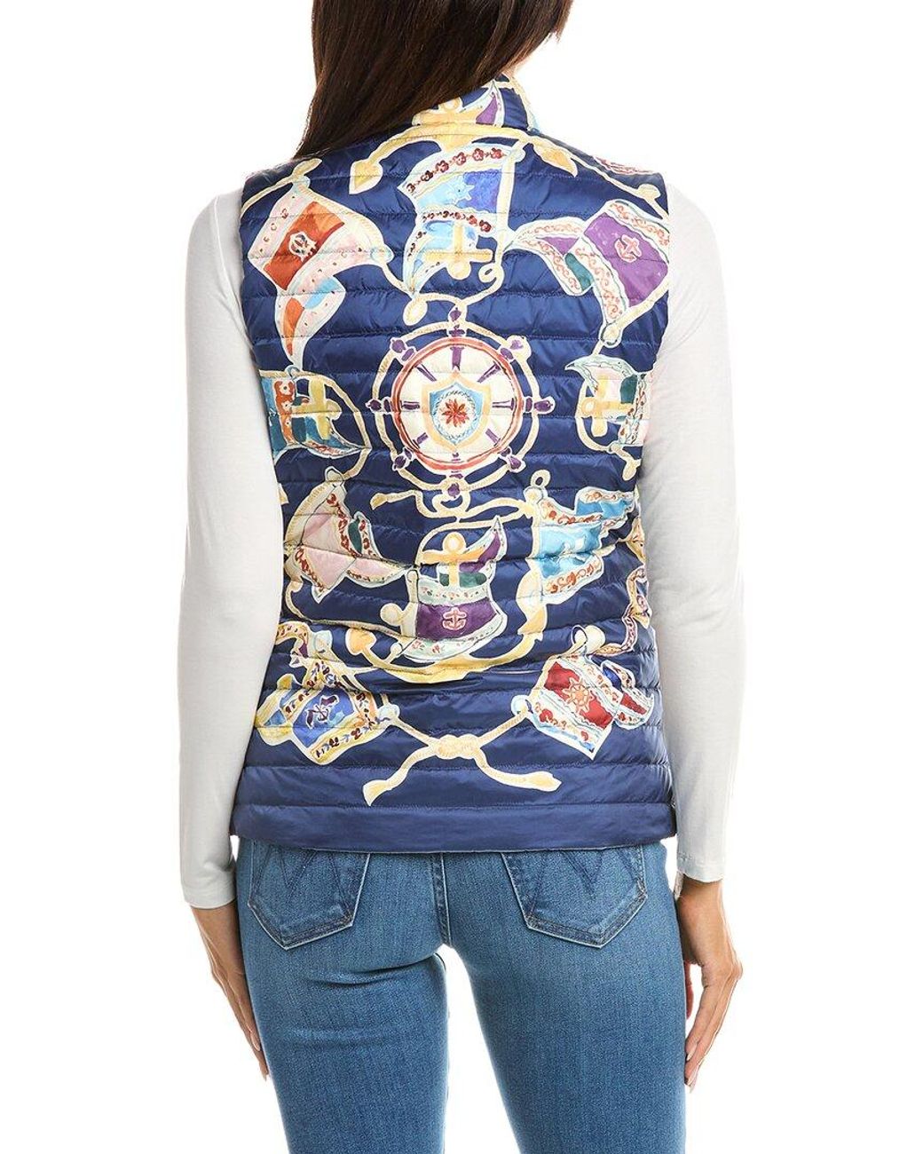 J.McLaughlin Blue Tahoe Vest