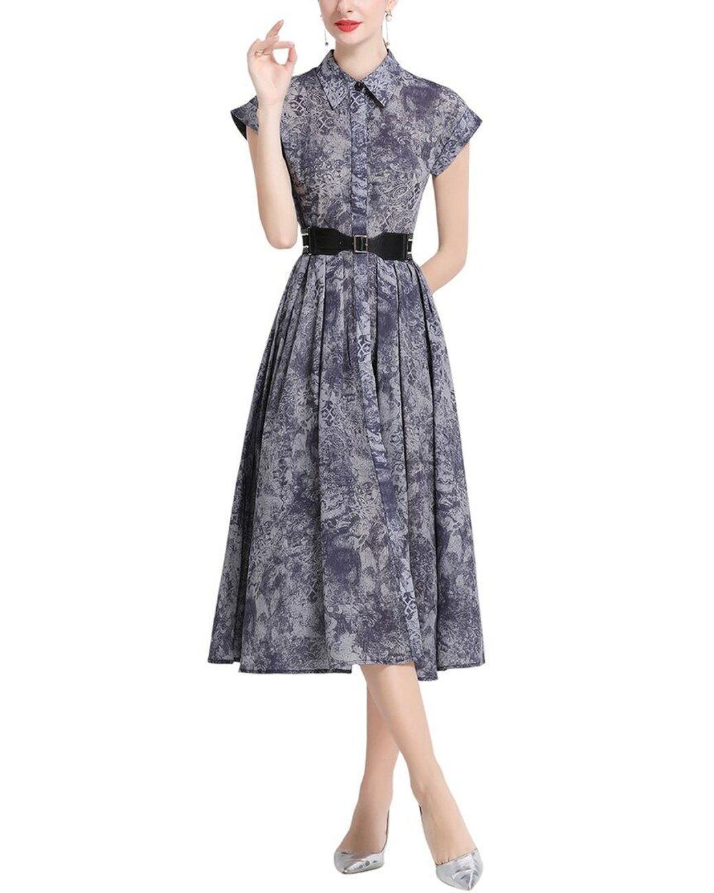 Kaimilan Blue Midi Dress