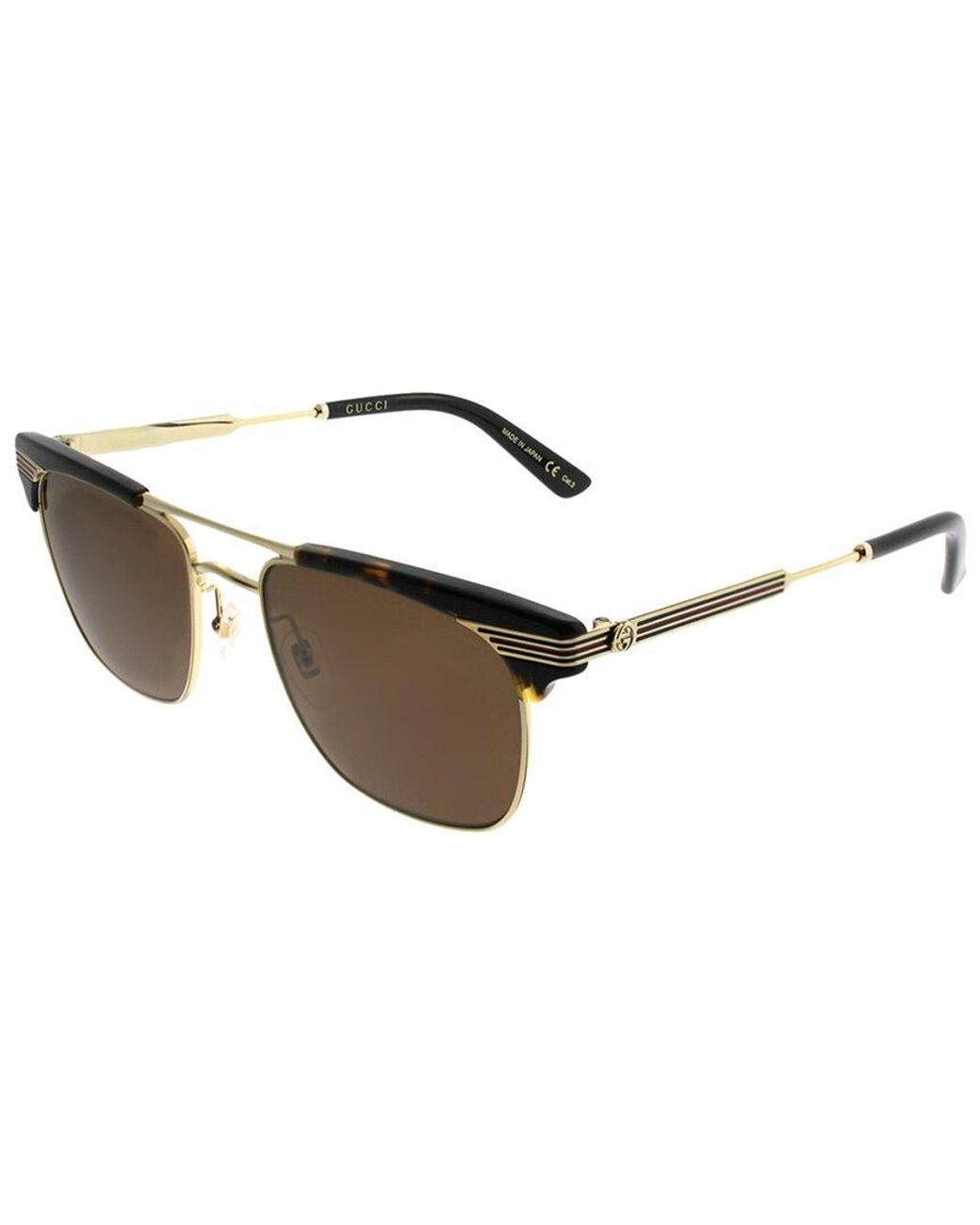 Gucci GG0287S 52mm Sunglasses in Natural for Men | Lyst