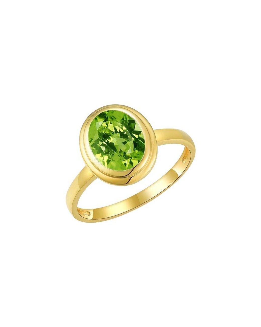 Kai Fine Jewelry Green 14K 2.00 Ct. Tw. Peridot Cocktail Ring