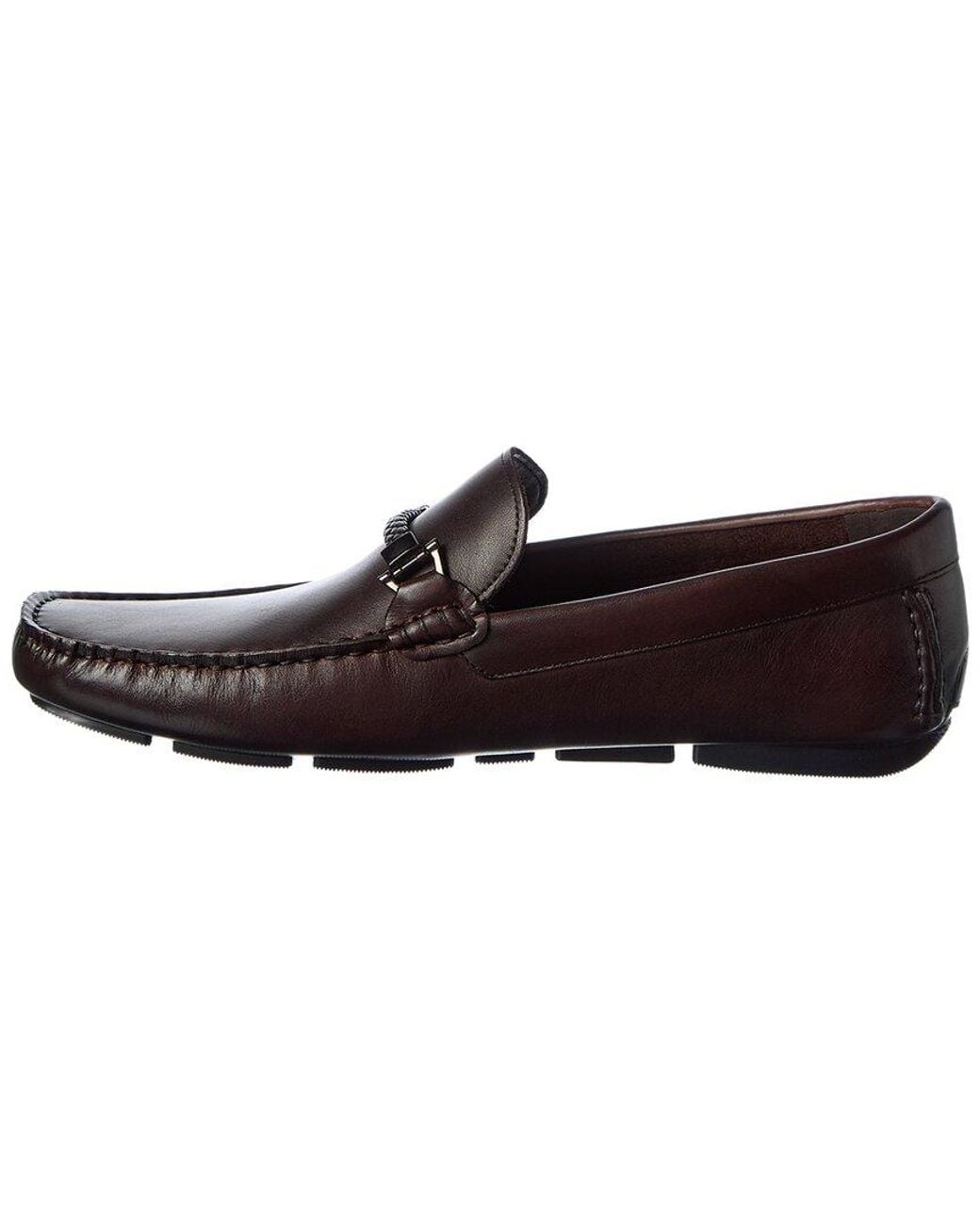 Dune Brown Beacons Leather Loafer for men