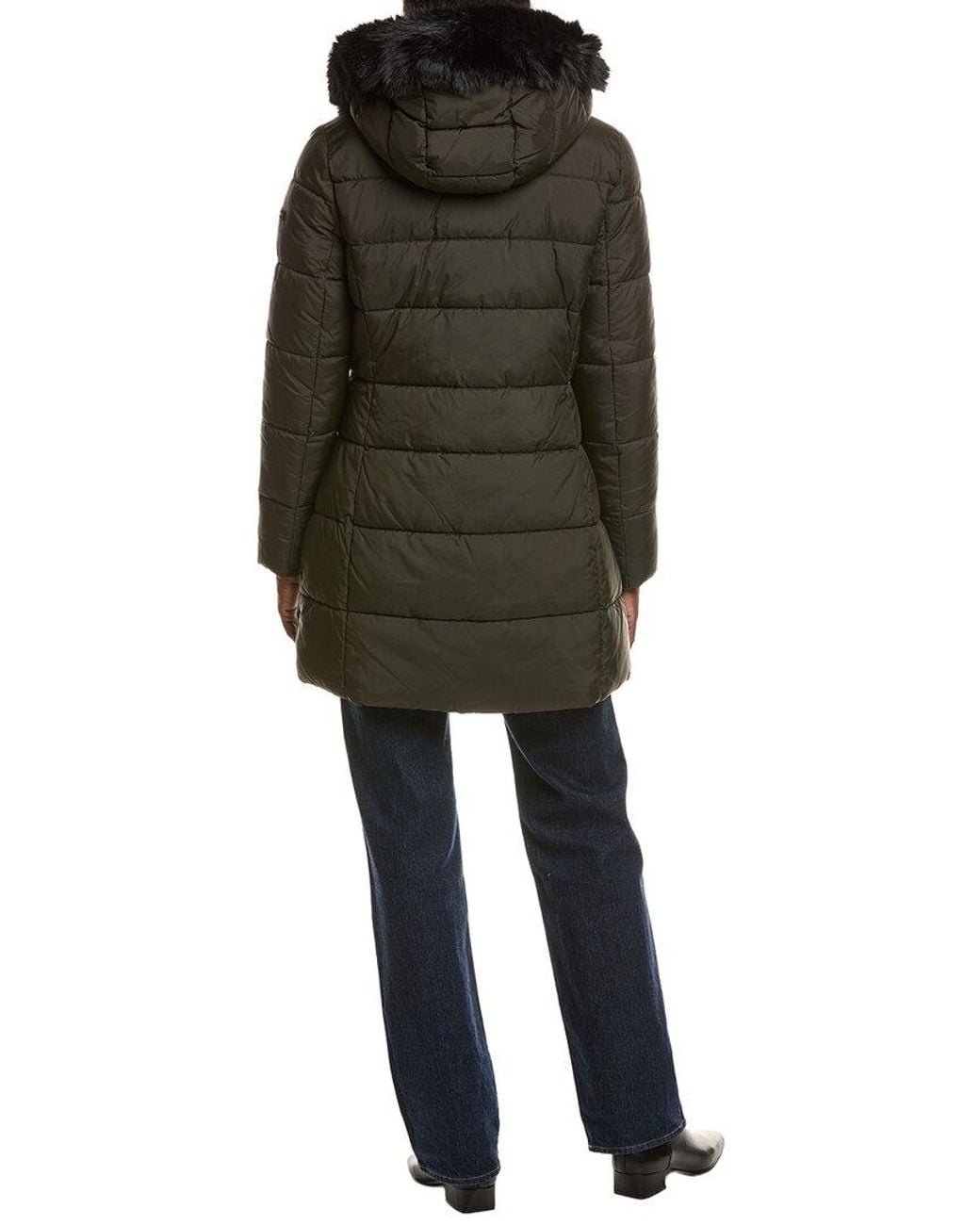 Laundry Black By Shelli Segal Soft Petal Fabric Zip Off Jacket