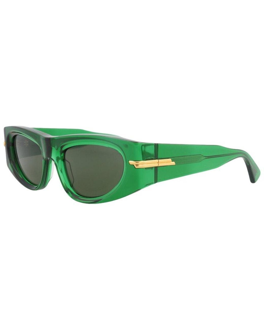 Bottega Veneta Green Bv1144S 51Mm Sunglasses