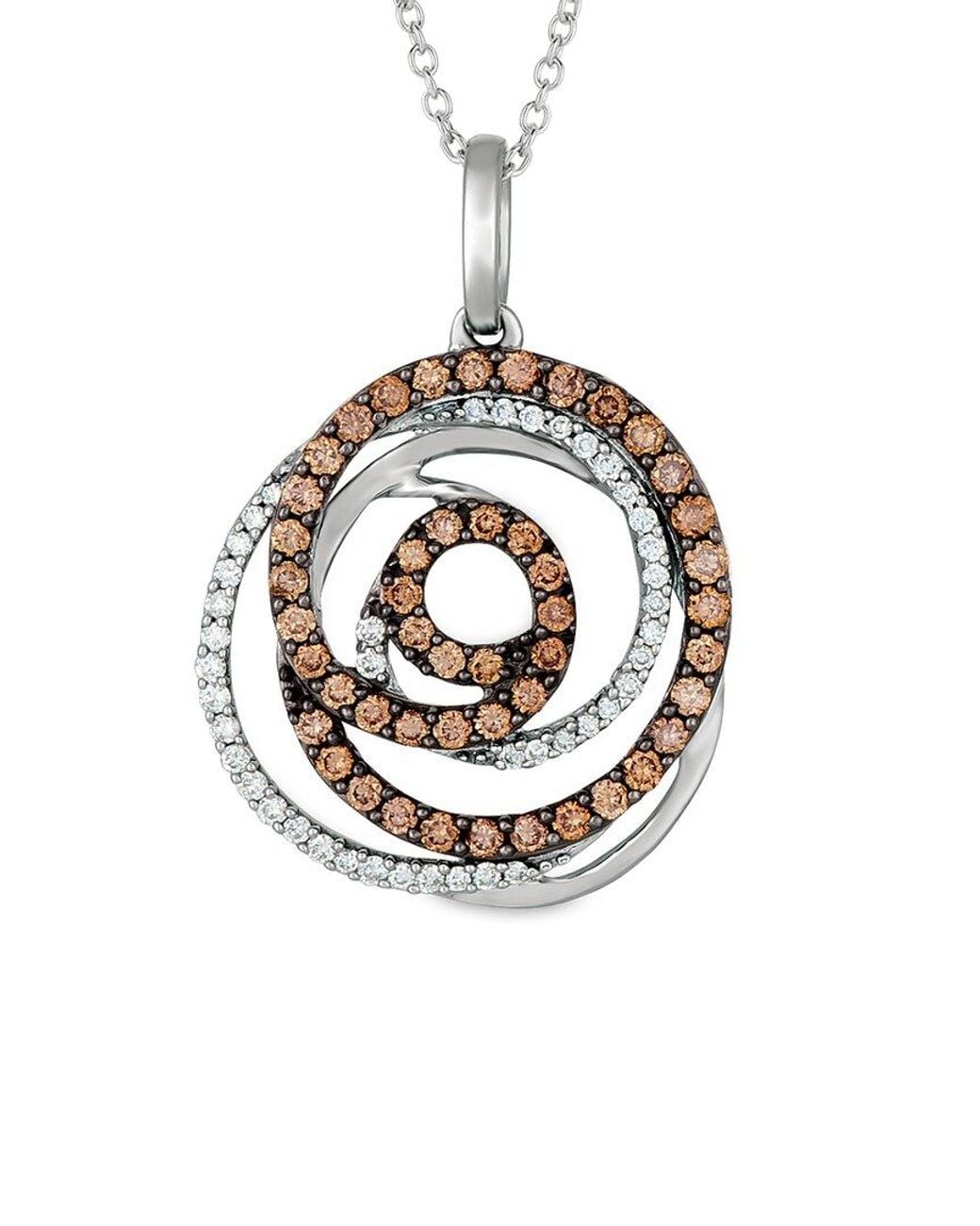 Le Vian Metallic Grand Sample Sale 14k Vanilla Gold 0.73 Ct. Tw. Diamond Pendant Necklace