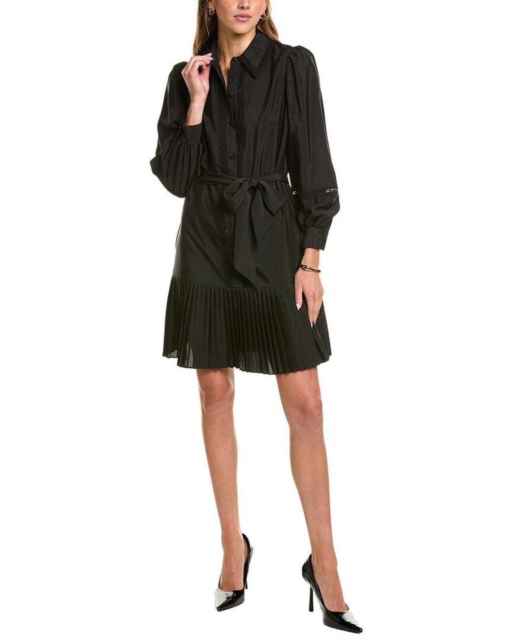 Eliza J Black Float Dress