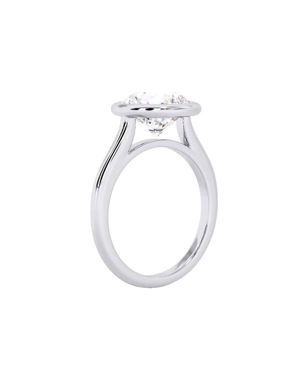 Lab Grown Diamonds White 14K 3.00 Ct. Tw. Lab-Grown Diamond Ring