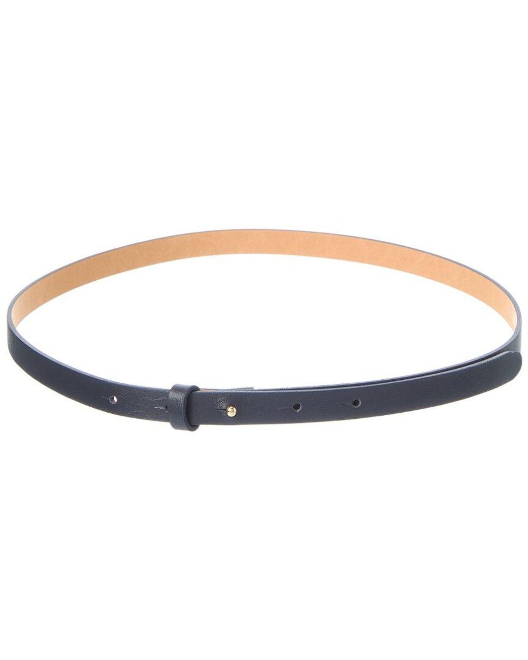 Isabella Rossetti Blue Marisol Suede Belt
