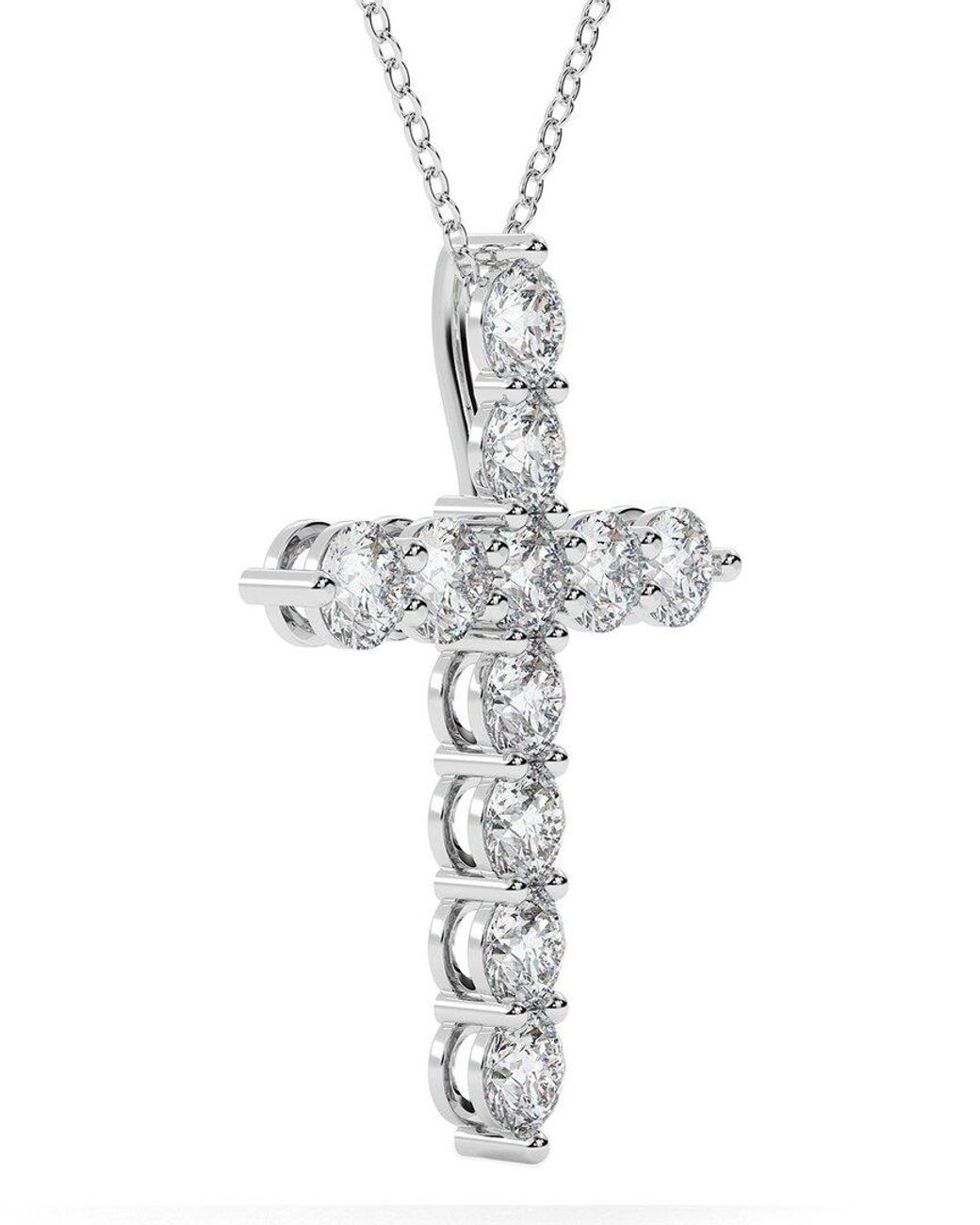 Lab Grown Diamonds Metallic 14K 2.00 Ct. Tw. Lab-Grown Diamond Necklace