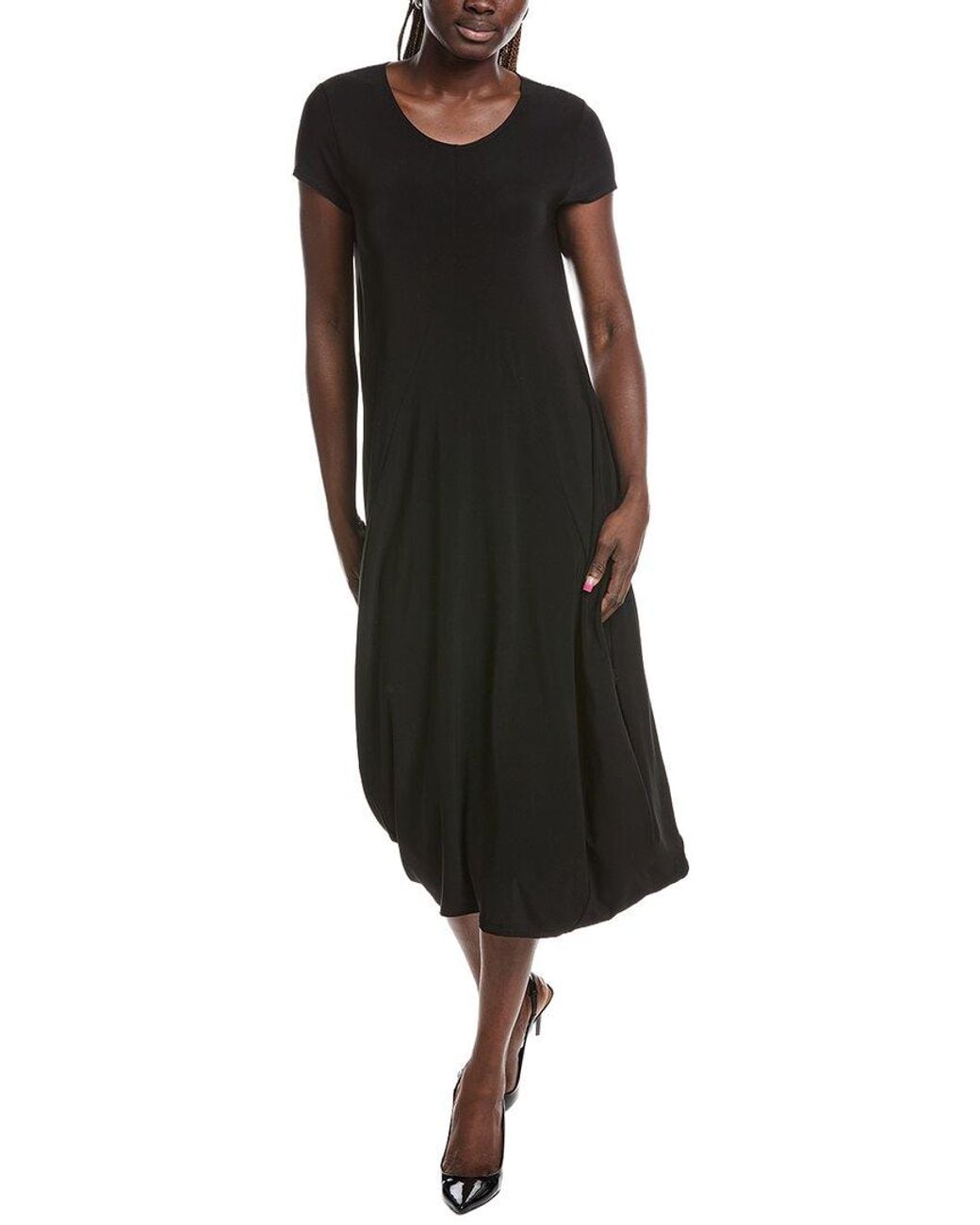 Joseph Ribkoff Black Midi Dress