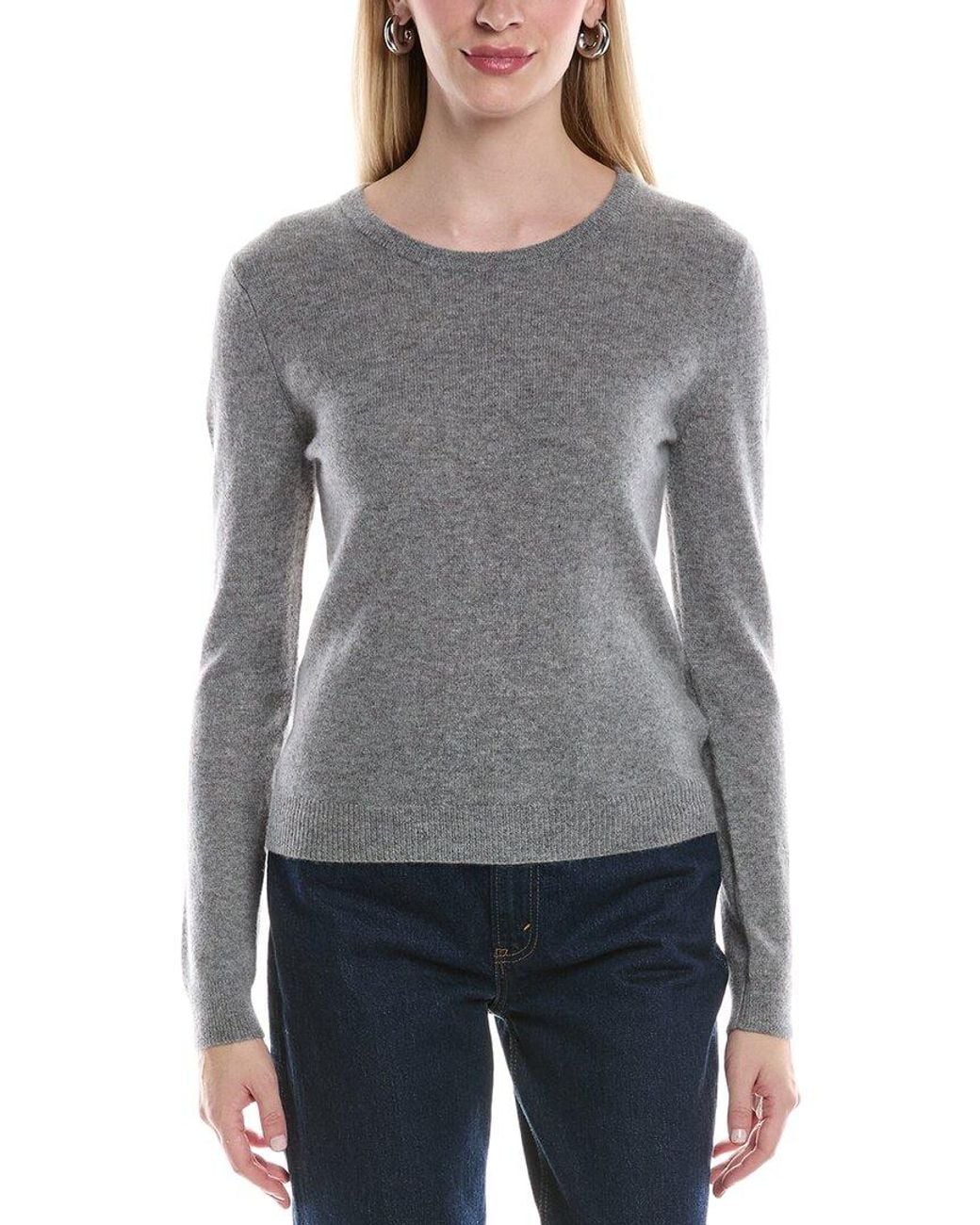 Maison Heritage Gray Zara Cashmere Sweater