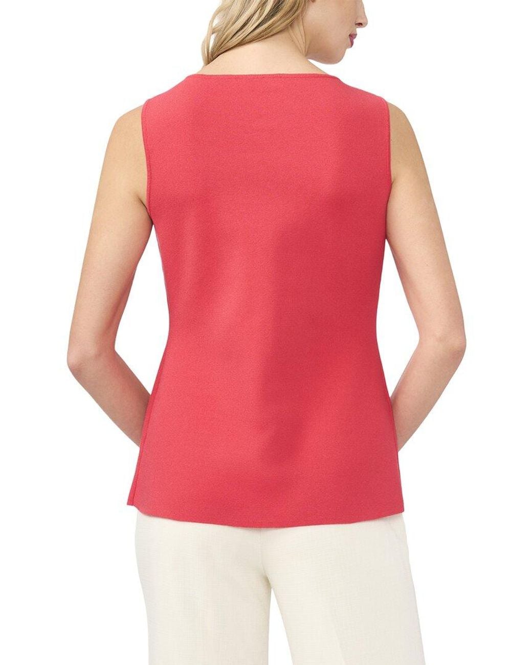 Ted Baker Red Button Top