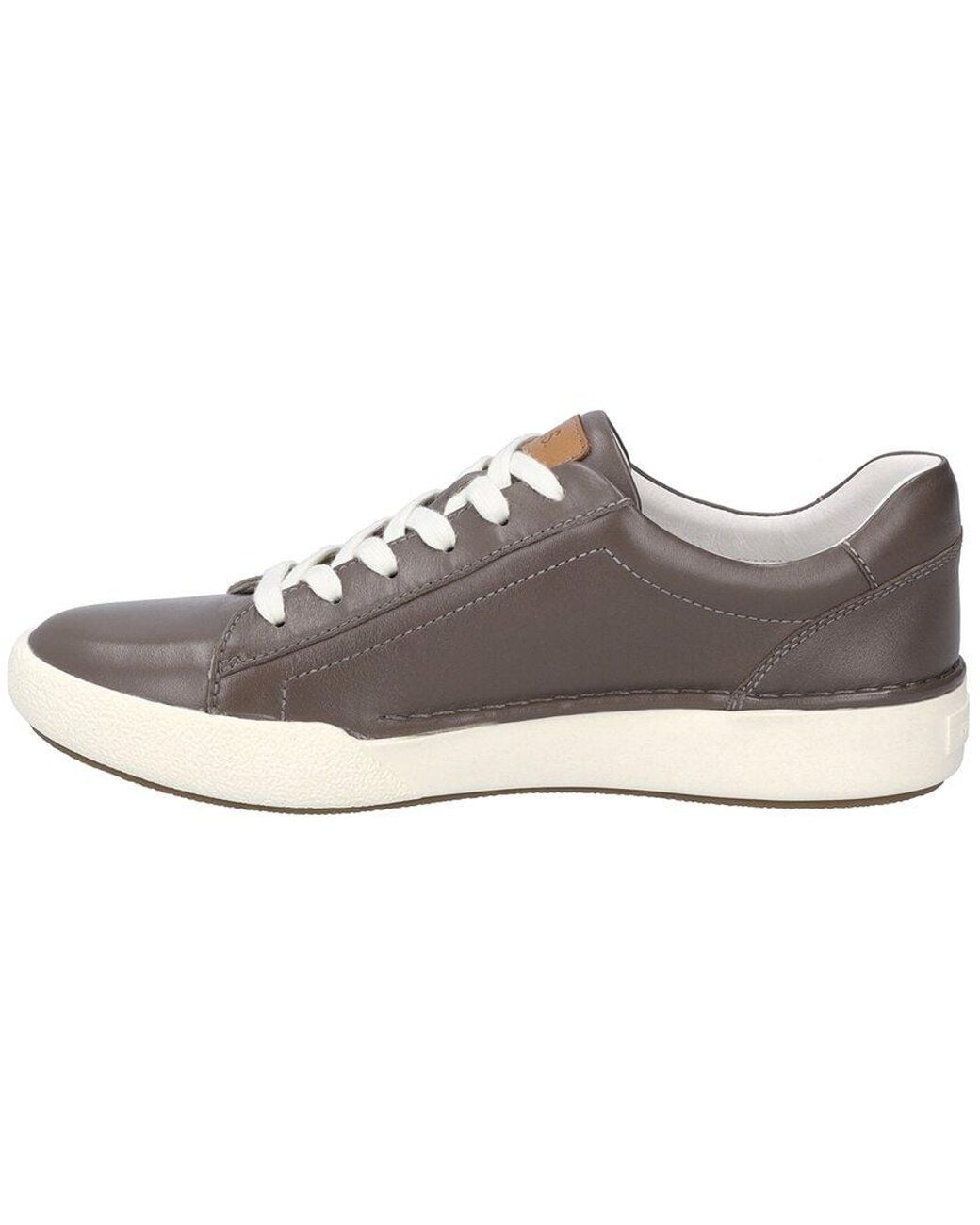 Josef Seibel Gray Claire 01 Leather Sneaker