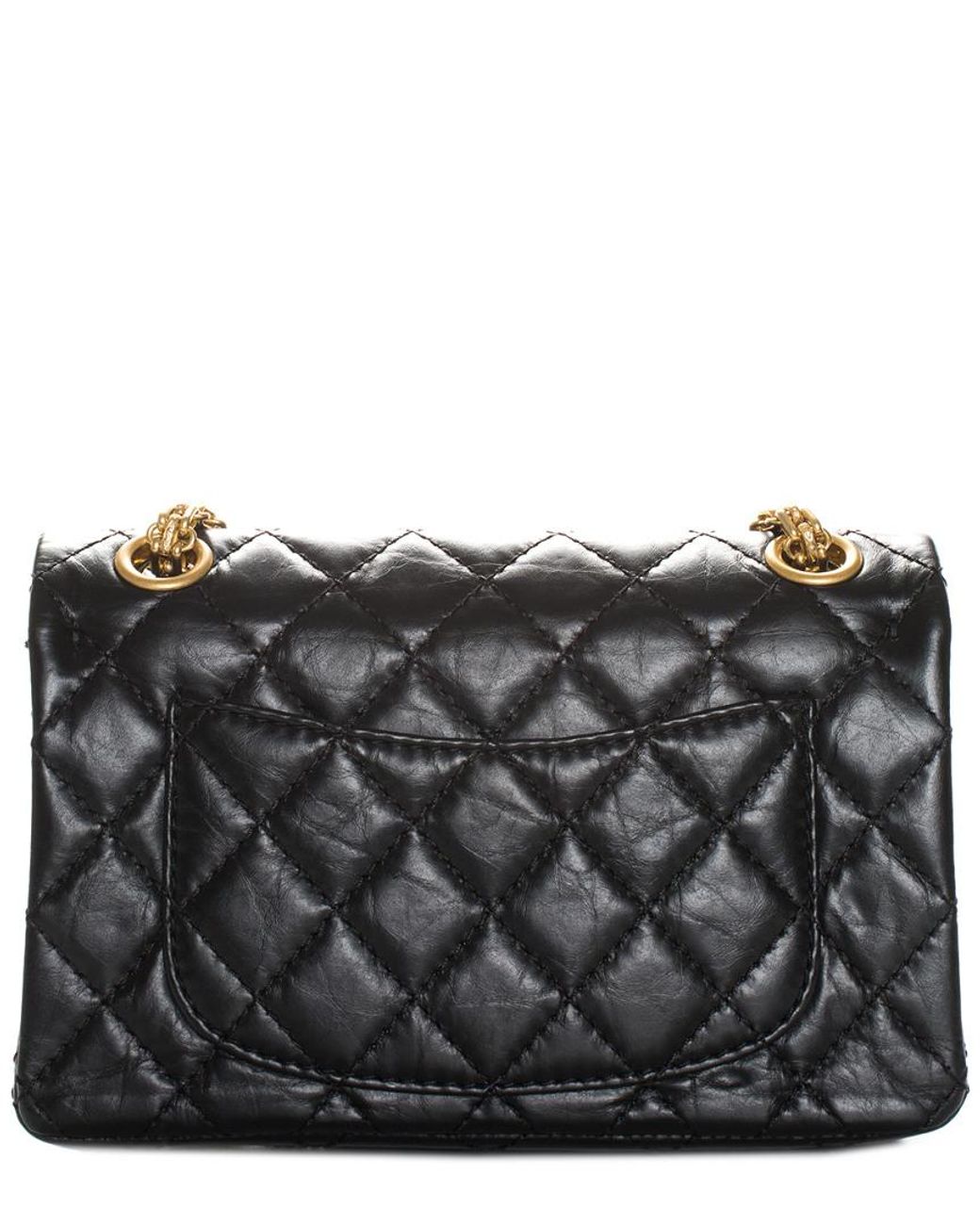 Chanel Black Quilted Leather Lucky Charms Casino 2.55 Reissue