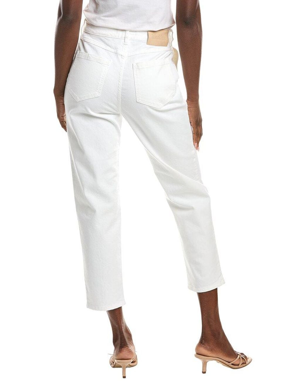 Max Mara White Weekend Detroit Medium Wash Straight Jean