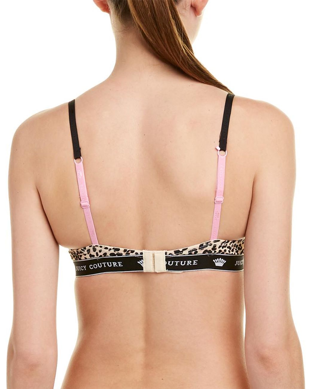 Juicy Couture Push-up Bra in Black | Lyst