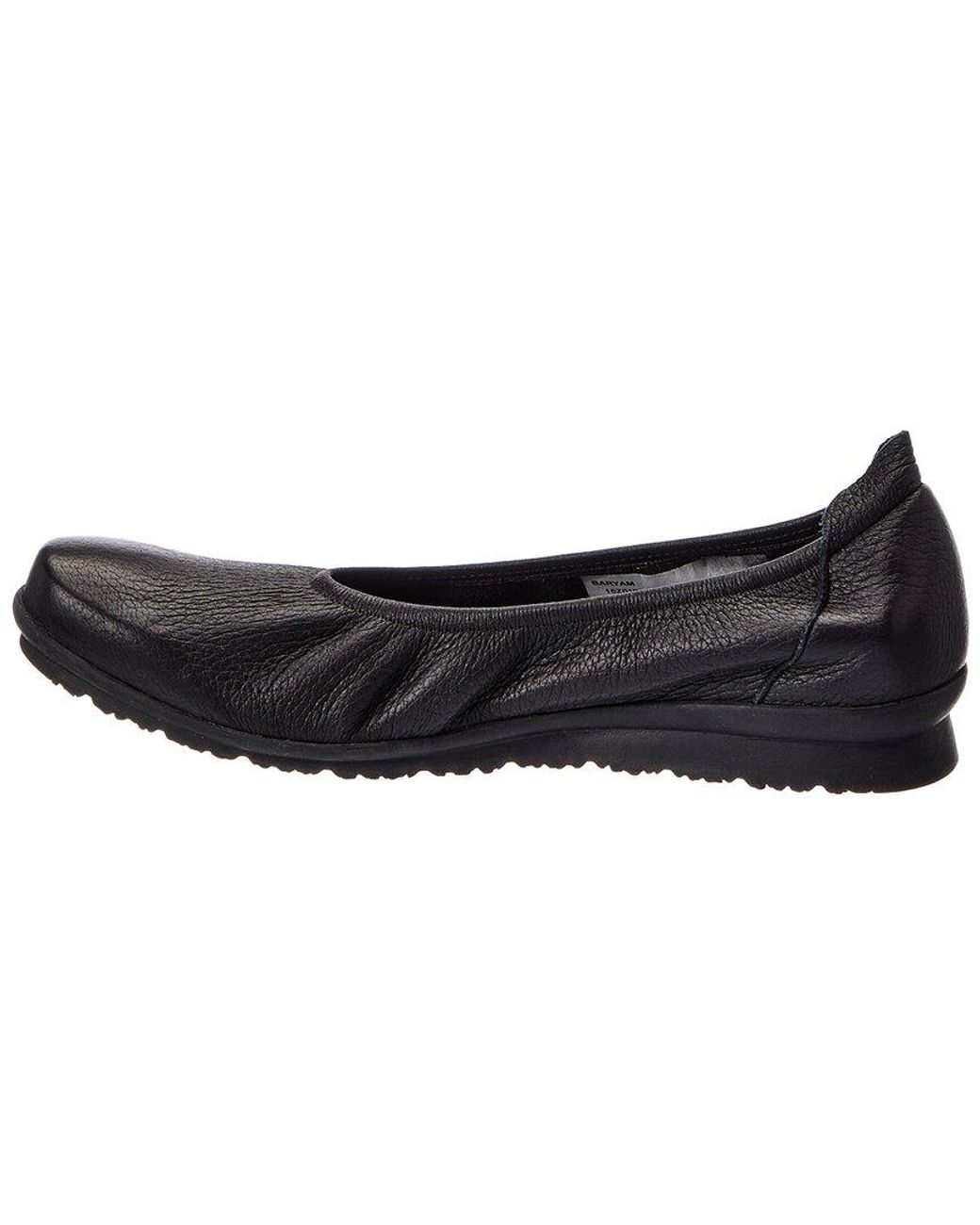 Arche Black Baryam Leather Flat