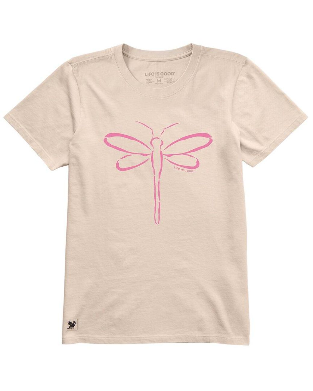 Life Is Good. Pink Crusher Lite T-Shirt