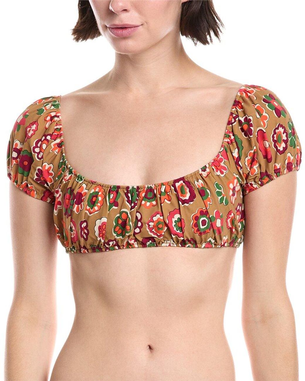 Montce Red Atia Bikini Top