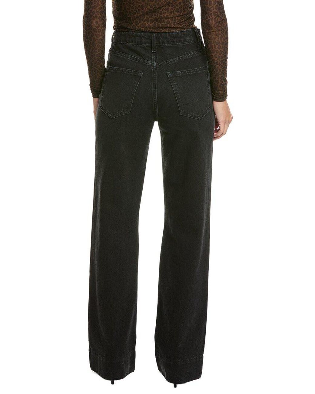 FRAME Black Sutro The Streamline Jean