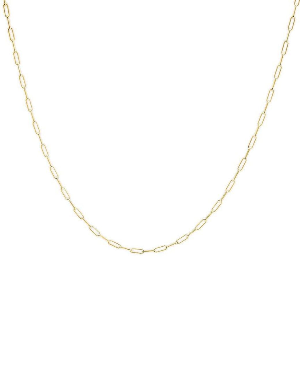 Haus of Brilliance Metallic 14K Chain Necklace for men