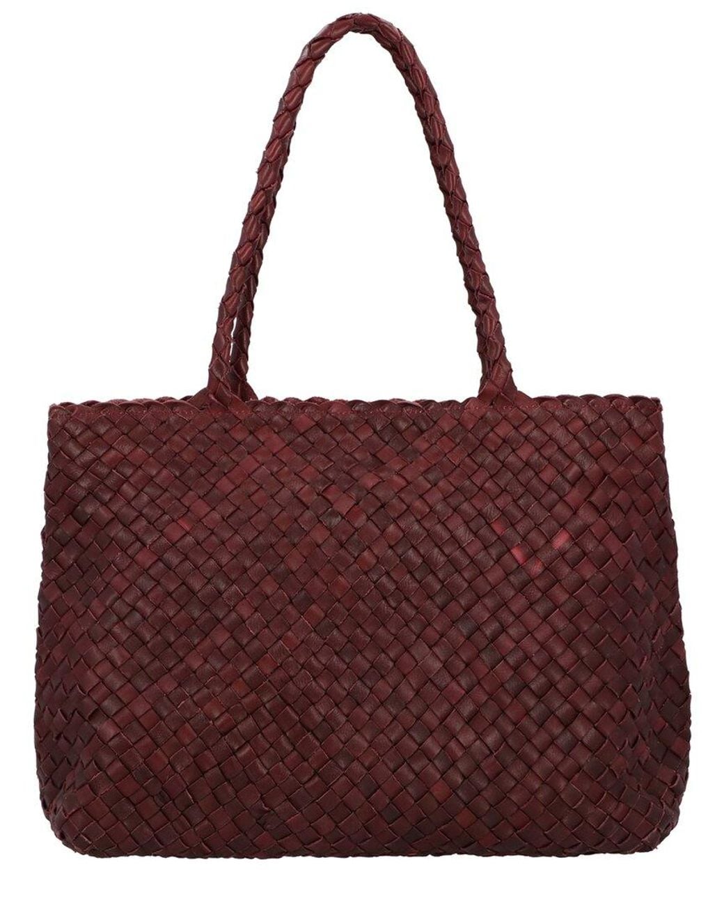 Dragon Diffusion Vintage Leather Tote in Red | Lyst UK