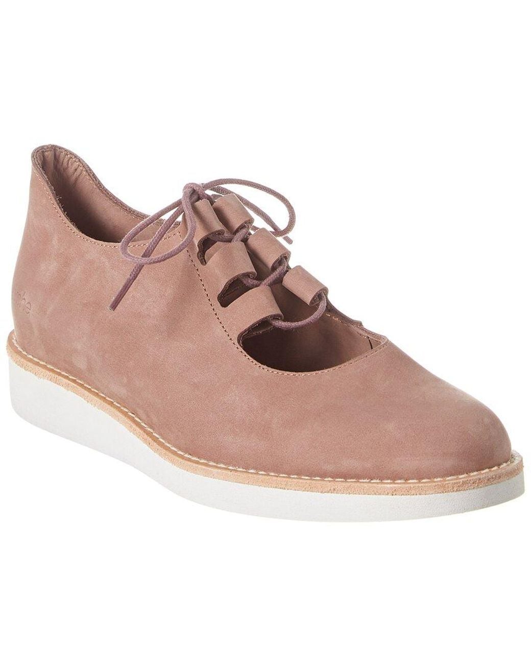 Arche Brown Danako Leather Wedge Sneaker