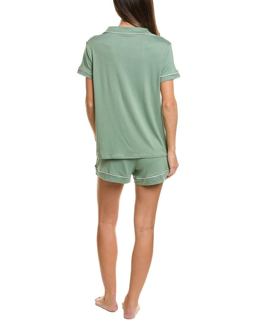 Sugar Green 2Pc Top & Short Lounge Set