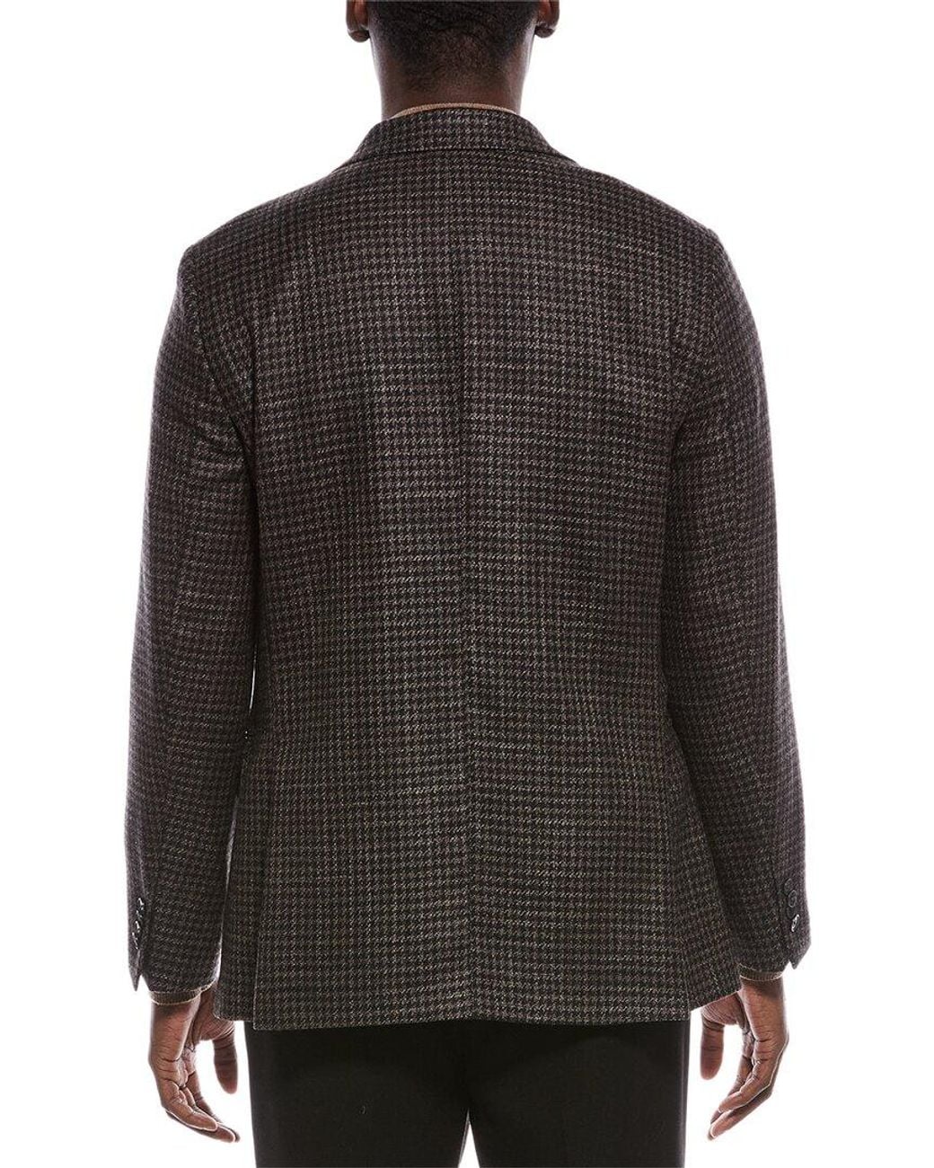 J.McLaughlin Black Suffolk Jacket for men