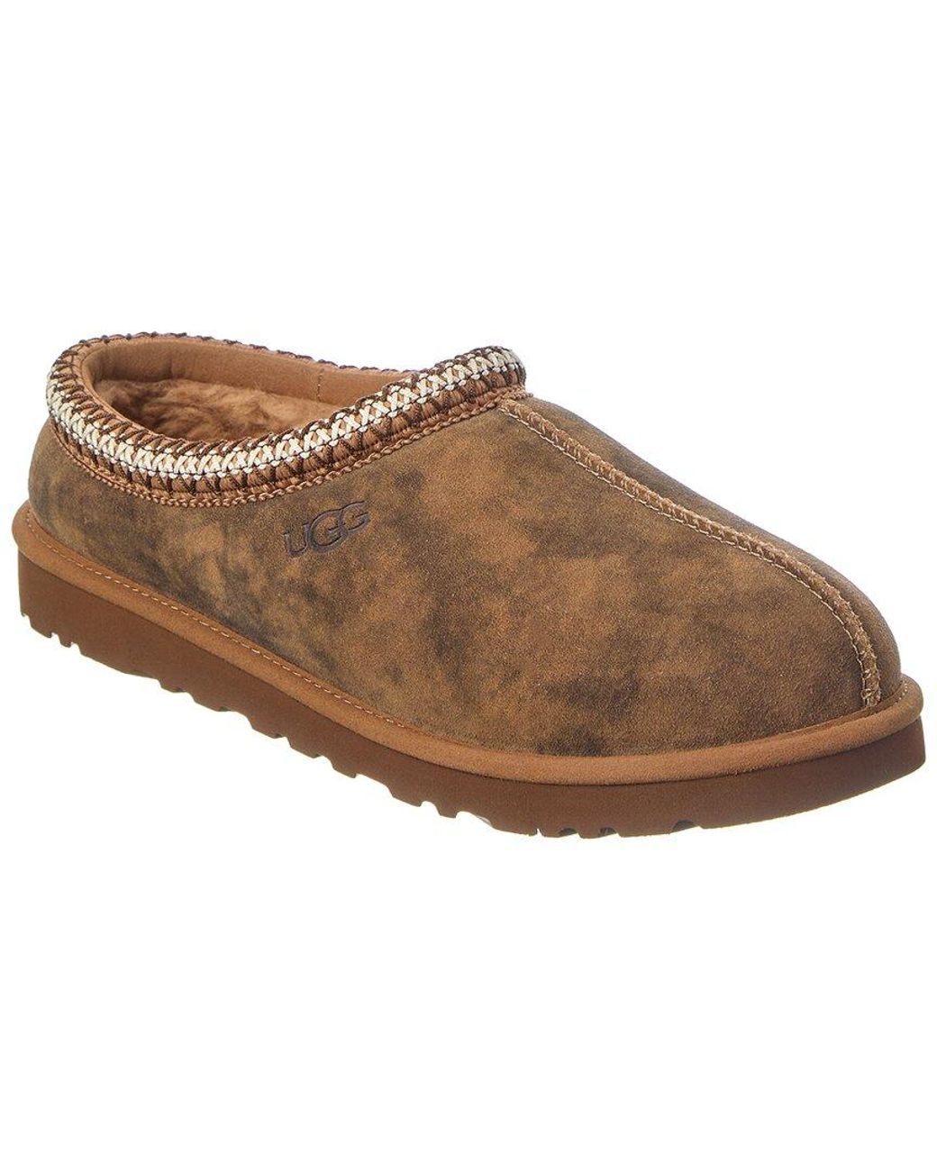 Ugg Brown Tasman Baxter Suede Slipper for men