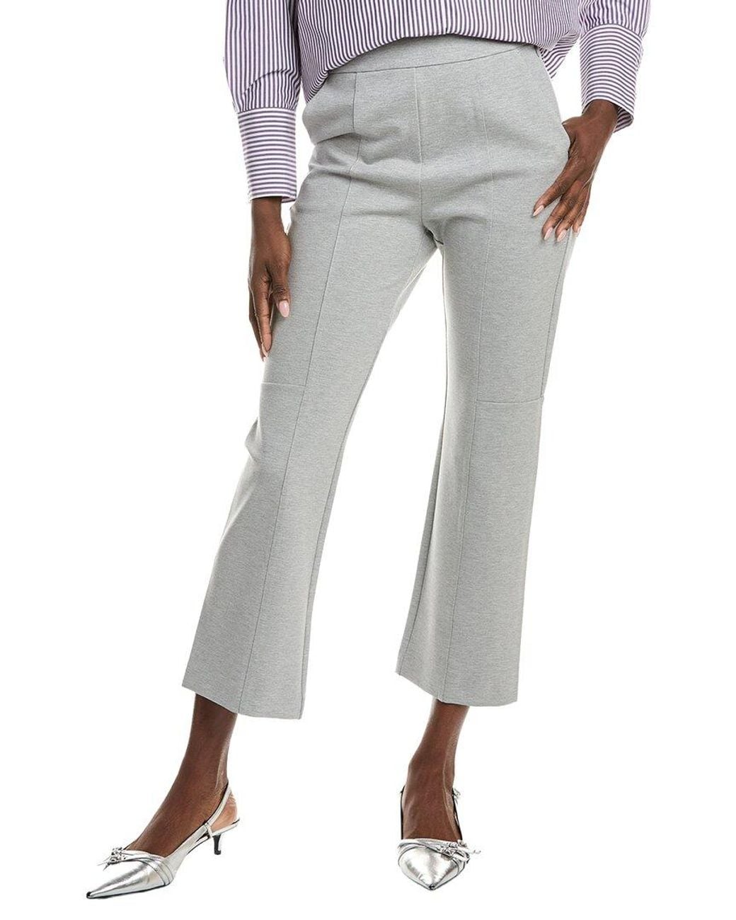 Max Mara Gray Burano Stretch Pant