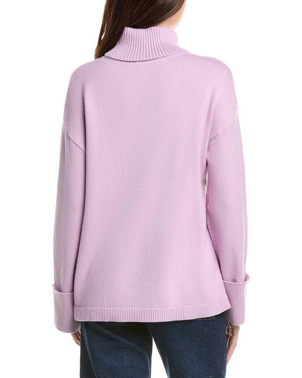 English Factory Pink Turtleneck Sweater