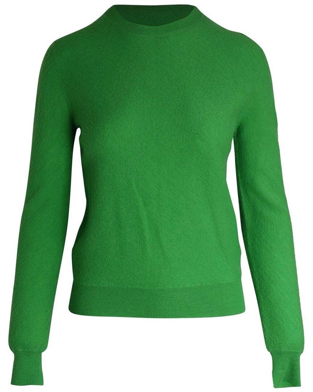 Céline Green Crewneck Sweater, Size Int M (authentic Pre-loved)