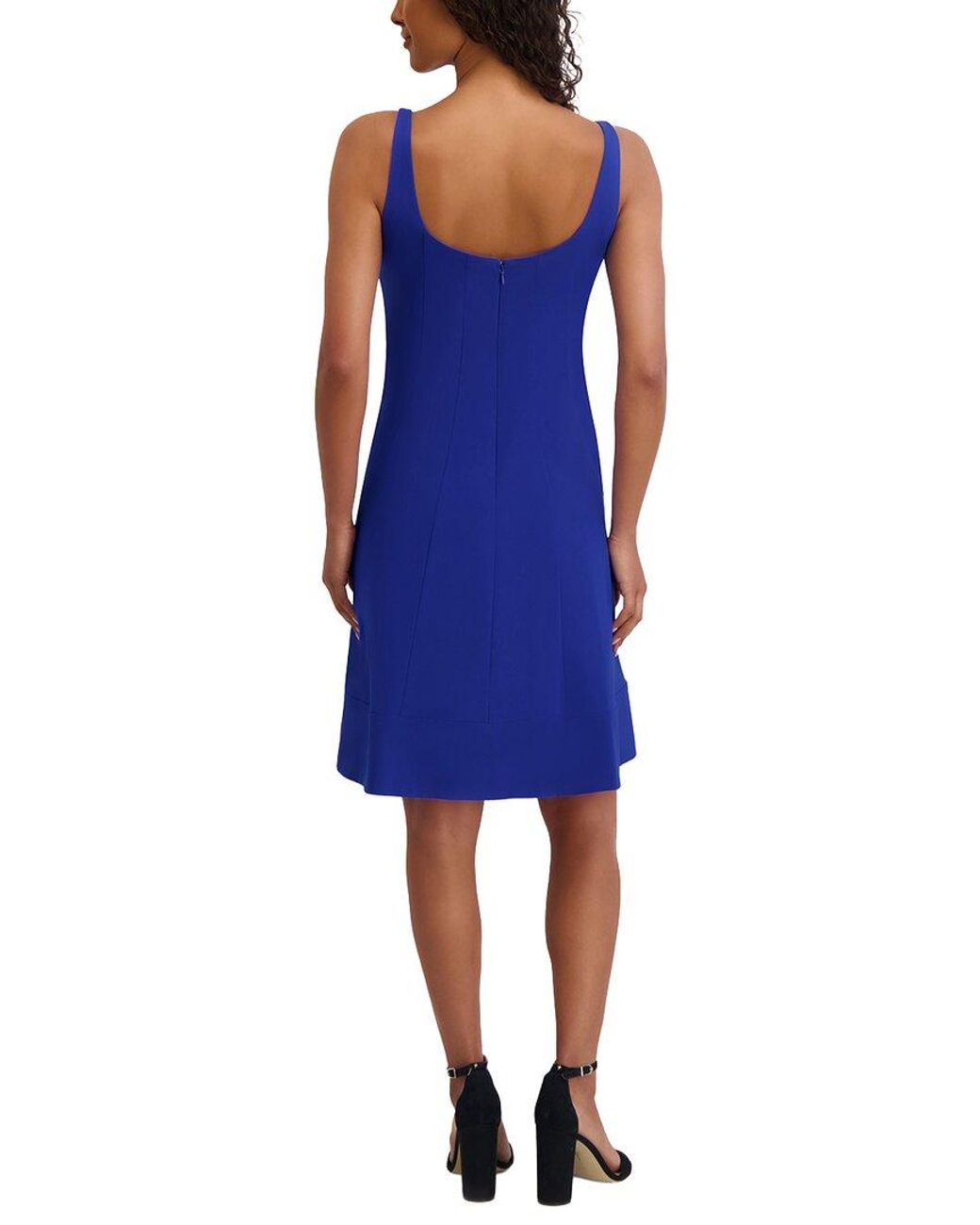 Kensie Blue Woven Mini Dress