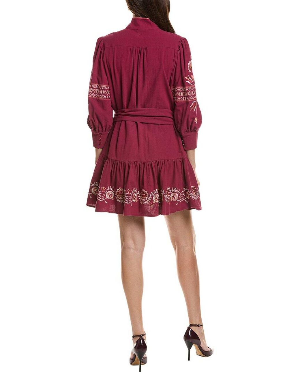 tyler boe Nikki Embroidered Dress