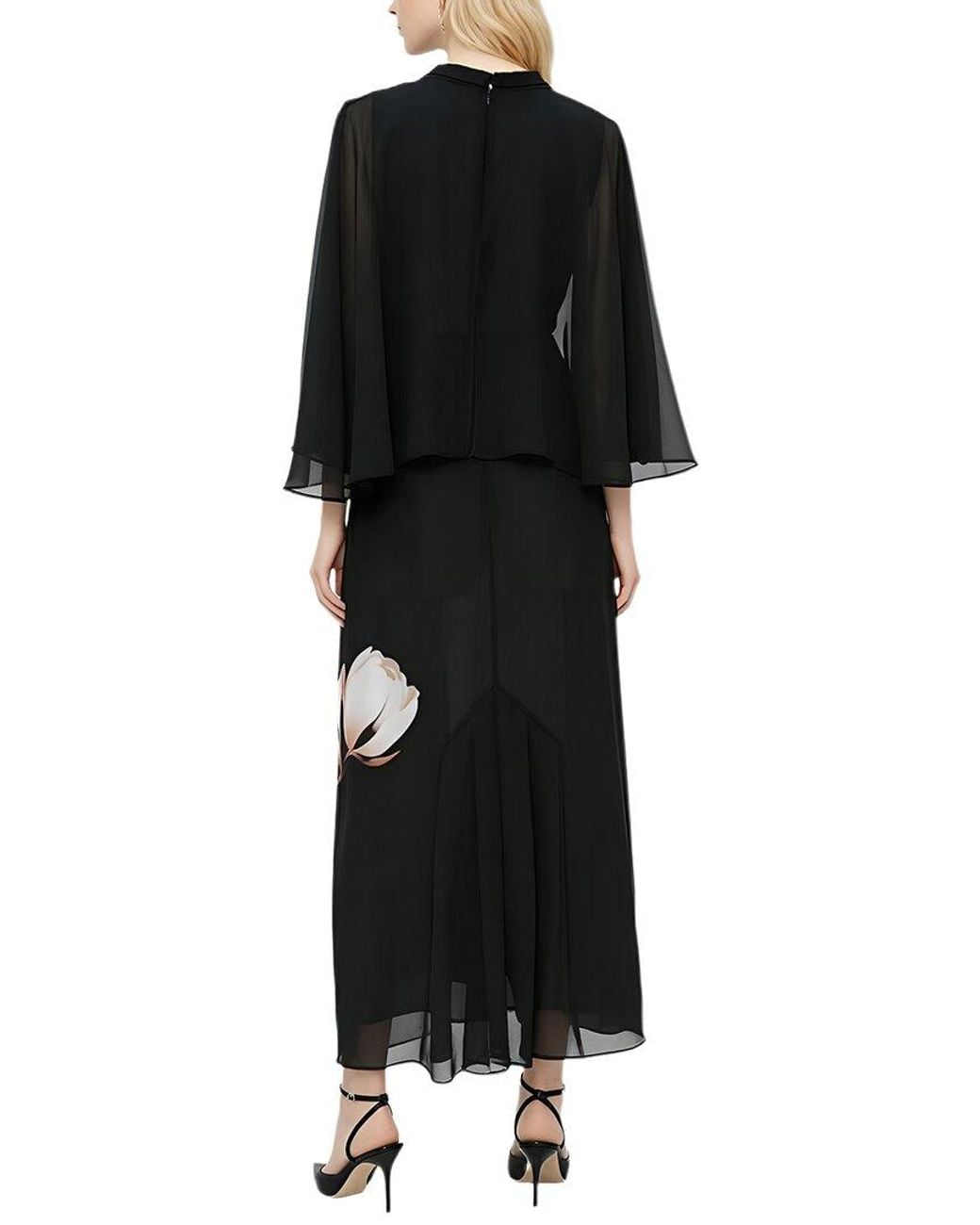 Olivia Taylor Black Maxi Dress