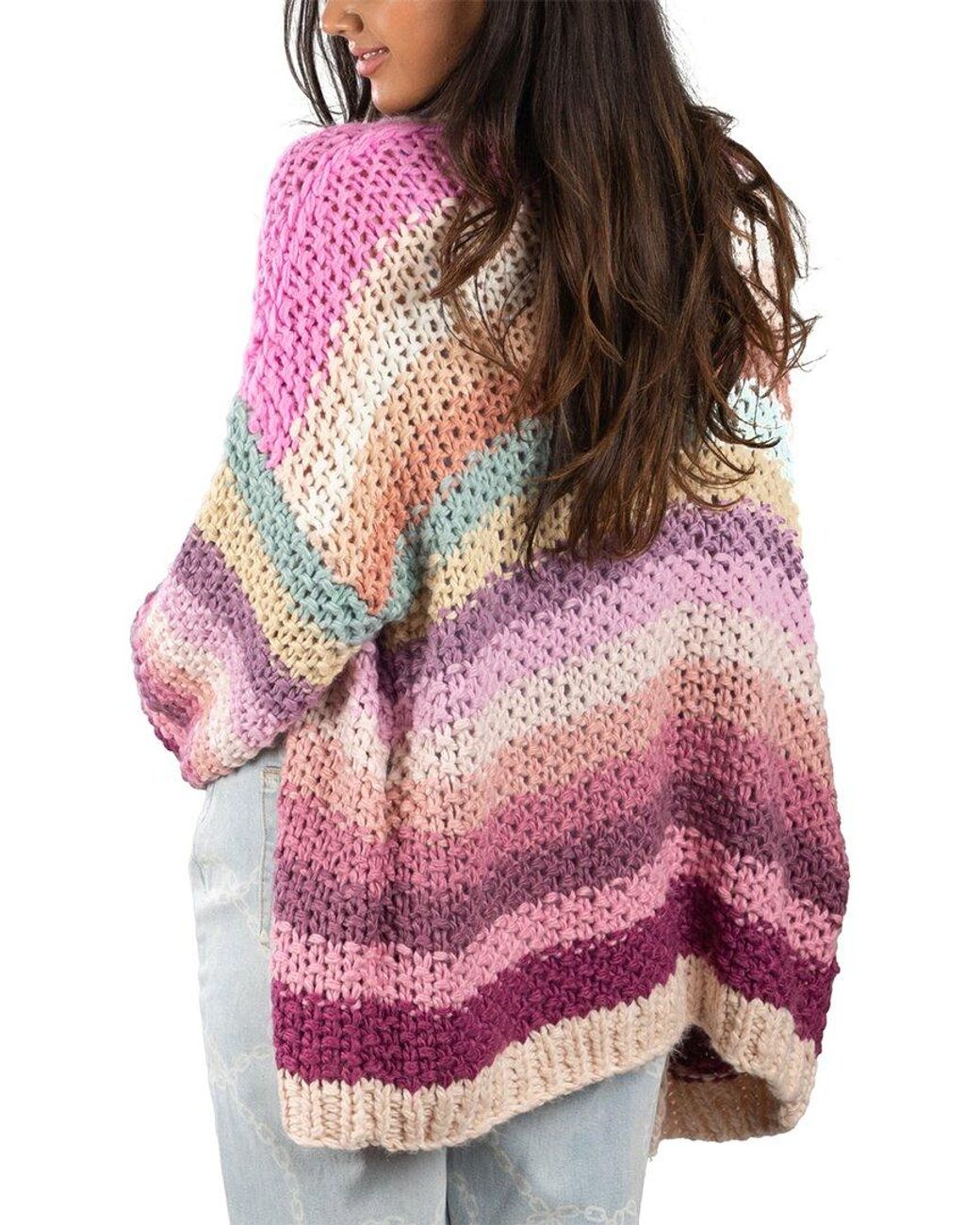 In Things Pink Knitted Cardigan