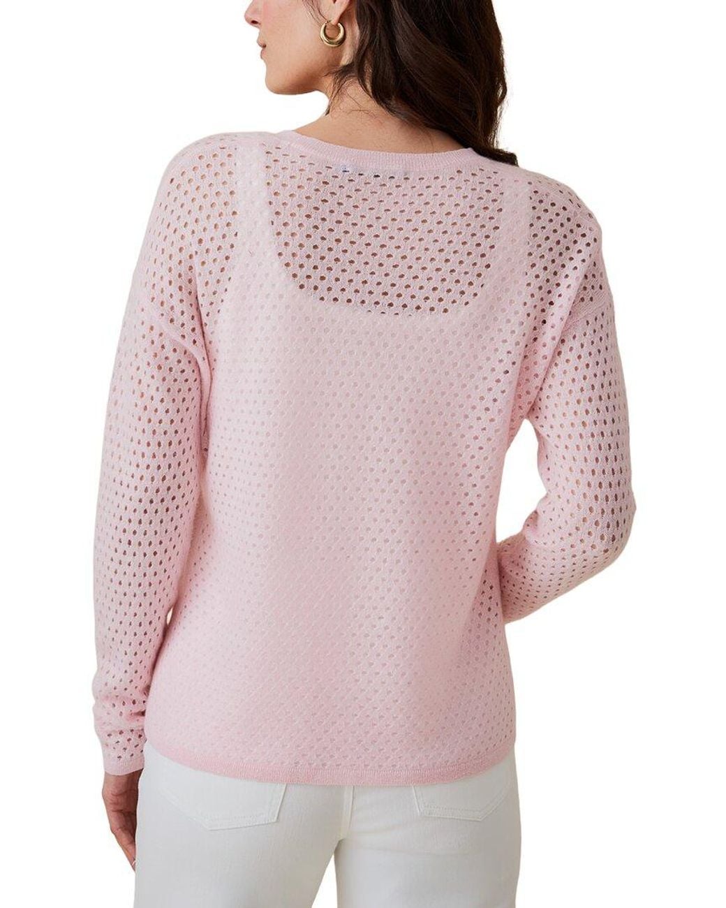 J.McLaughlin Pink Philomena Sweater